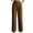 Brown, variant on Bxsruta Women's High Waisted Wide Leg Pants Pleated Front Work Trousers Business Casual Office Bottoms