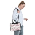 thumbnail image 6 of Lsque Romantic Travel In Paris Pattern Laptop Bag – Portable & Slim Single-Shoulder Computer Case with Adjustable Strap, Protective, Lightweight for 13”/14”/15.6” Laptops, 6 of 8