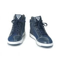 thumbnail image 3 of High Top Street Riding Sneakers Motorcycle Shoes Men,Anti-Slip Sole, Extra Shift Pad, Ankle and Heel Protector, YKK Side Zipper, 3 of 7