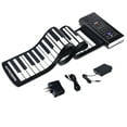 thumbnail image 1 of Costway 61 Key Electronic Roll Up Piano Keyboard Silicone Rechargeable  Pedal, 1 of 9