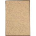thumbnail image 2 of Safavieh Courtyard Helen Floral Indoor/Outdoor Area Rug, Natural/Brown, 5'3" x 7'7", 2 of 9