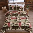 Great Bay Home Rustic Lodge Full/Queen Size Cabin Bedding Reversible ...