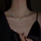 thumbnail image 3 of 2023new Fashion Sparkling Starry Choker Necklace For Women Anniversary Bridal Wedding Clavicle Flat Chain Necklace Gift Jewelry-xl122--XL122-Product c XL122, 3 of 5