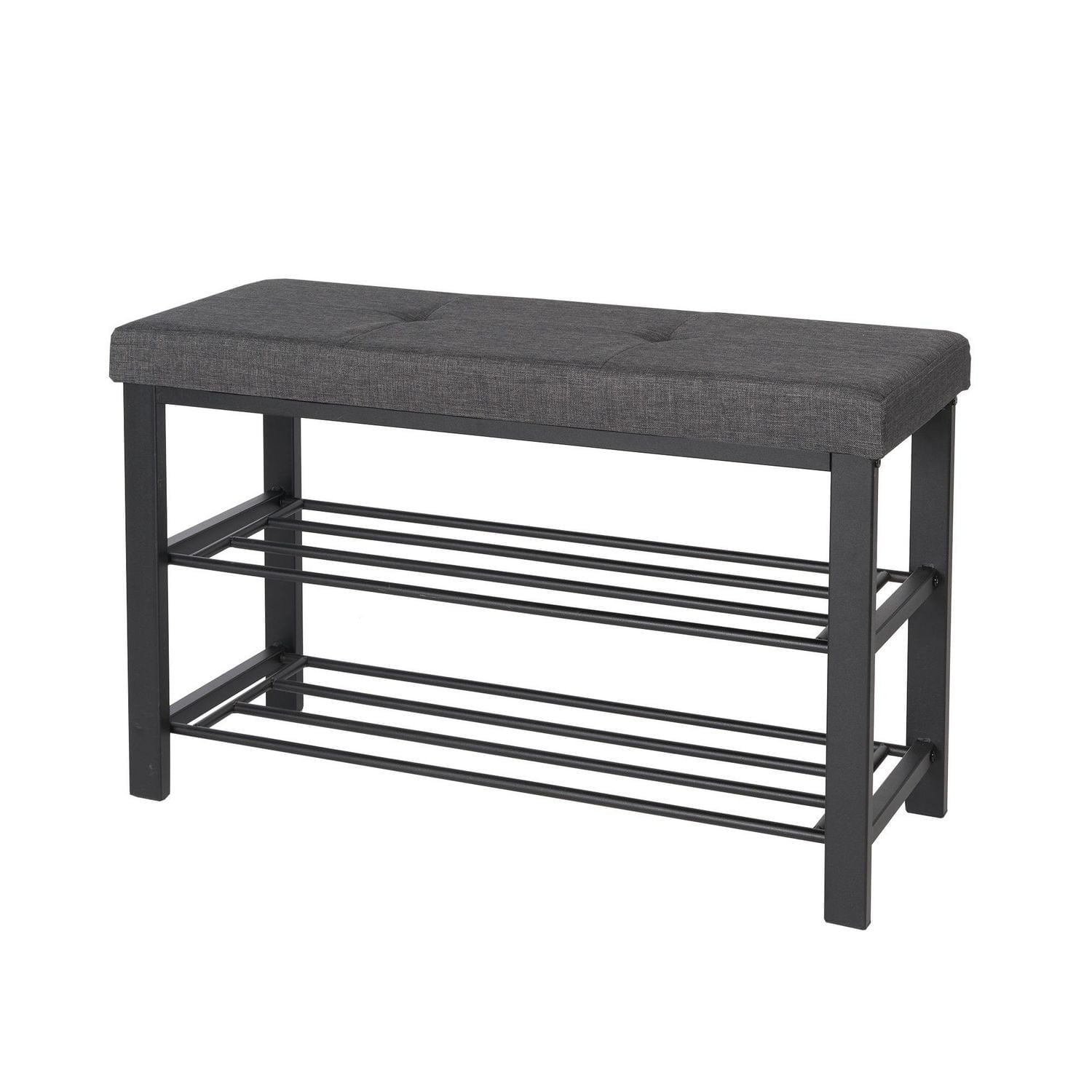 neatfreak! Fabric Upholstered Shoe Storage Bench