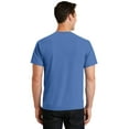 thumbnail image 2 of Port & Company Pigment Dyed Tee (PC099) Blue Moon, M, 2 of 2
