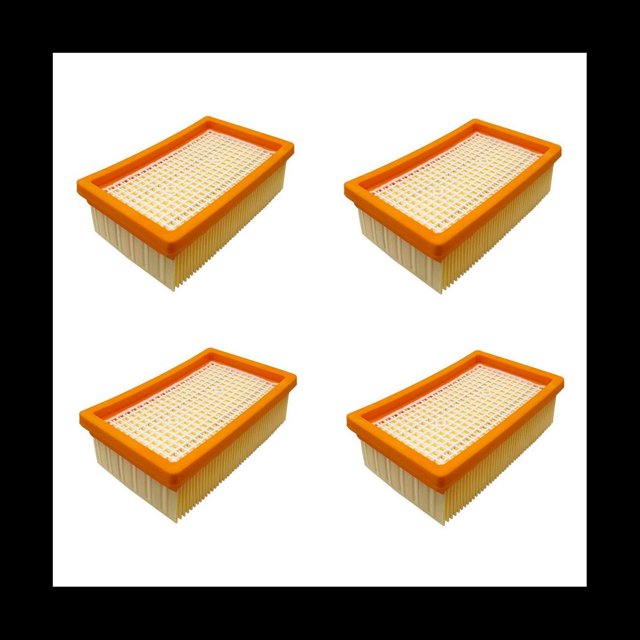 Filtro 4 Piezas para WD4 WD5 MV4 WD5P PREMIUM Wet Dry Aspiradora Repuestos Filtros Hepa