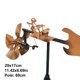 thumbnail image 3 of Metal Wind Drummer Estatua Molino Viento para La Del Jardín Césped Patio, 3 of 3