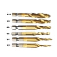 thumbnail image 3 of Broca roscada Broca HSS Tornillo Espiral Punto Rosca M-3 M-4 M5 M6 M-8 M-10 Máquina de metal Hexagon CACAGOO Tapón de rosca, 3 of 7