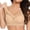 Khaki, variant on Strapless Bra for Women Soft Comfy Push Up Straps Lace Cups Fashion Trendy Underwire
