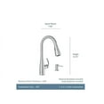 thumbnail image 4 of MOEN 87014 Essie Single-Handle Pull-Down Sprayer Kitchen Faucet with Reflex and Power Clean in Chrome, 4 of 5