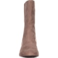 thumbnail image 2 of Womens Aerosoles Fifth Ave Mid Calf Boots, Taupe Suede, 8 US, 2 of 6