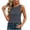 Gray,#001, variant on Women Sleeveless Crew Neck Tank Top Loose Fit Casual Blouse,L