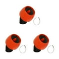 thumbnail image 1 of Intake Filter for Chopper Cruiser Bobber Orange 24-48mm 3Set, 1 of 6