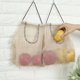 thumbnail image 2 of Bolsa colgante para frutas y verduras de cocina, organizador para colgar en la pared, bolsa de almacenamiento multifuncional para jengibre y ajo, bolsa de malla reutilizable, 2 of 5
