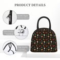 thumbnail image 4 of Easygdp Wild West Cowboy Bolsa de Almuerzo Insulada Grande, Forro de Aluminio, Diseño Espacioso, a Prueba de Fugas, Ideal para Trabajo, Picnics, Viajes y Actividades al Aire Libre, 4 of 6