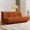 Orange, variant on Bean Bag Chair Lazy Floor Sofa, Giant BeanBag Fireside Chair with Memory Foam Filled, Soft Bean Bag Comfy Couch for Teens Adults, Non-Slip Base Floor Lounge Chair, Living Room, Bedroom (Brown, Single
