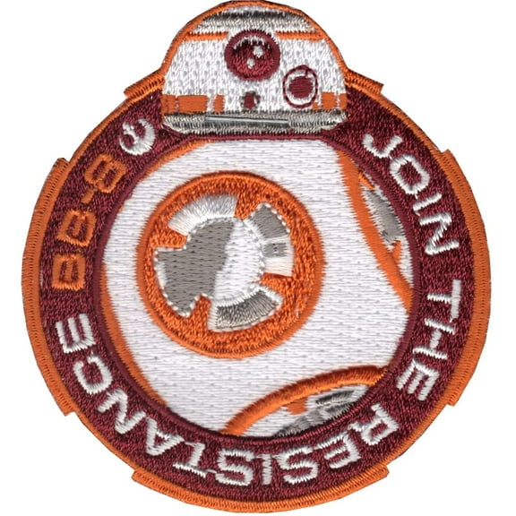 Star Wars Official BB-8 'Join The Resistance' Iron On Patch