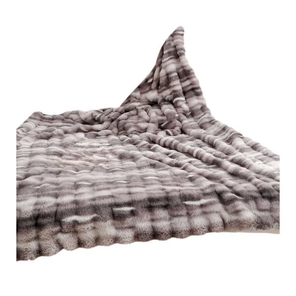 Manta Del asiento Del Coche Mantas Borrosas Suaves de Lana de Doble Cara de Color Sólido de Toda la Temporada 140x200cm / 55.12 * 78.74In