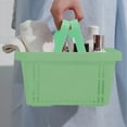 thumbnail image 4 of Mlkoz Home Storage Clearance, Shopping Baskets 5.7 Plastic Shopping Baskets With Handles Store Baskets Retail Baskets For Market Grocery Supplies Thrift Convenience Storage, Men Gifts, 4 of 6