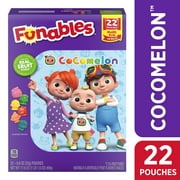 Funables Fruit Flavored Snacks, Cocomelon, 0.8 oz, 22 Count