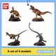 thumbnail image 2 of Figuras originales de Bandai Gashapon Big Biological Map, modelo de figura de acción de dinosaurio tiranosaurio de simulación, juguetes de animales móviles, 2 of 5