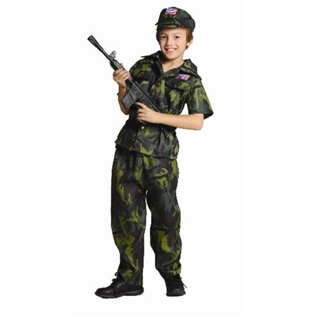 RG Costumes 90266-M Costume de Commando Armée Enfant - Taille m