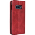 thumbnail image 6 of for Samsung Galaxy S10e Wallet Case,Premium PU Leather Flip Folio Case with Card Slot, Stand Holder and Magnetic Closure [TPU Shockproof Interior Protective Case] for Samsung S10e,Red, 6 of 14