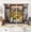 01e Barn Door Sunflower, variant on Christian Scripture Kitchen Curtains 27.5W X 39L Inch 2 Panel Rod Pocket Bible Verses God Says You are Inspirational Quotes Colourful Flower Small Short Cafe Tier Window Drape Bathroom Decor