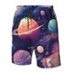thumbnail image 4 of Fotbe Planet Pastel Galaxy Trajes de Baño Estampados para Hombre, Shorts de Verano de Secado Rápido, Ropa de Playa, Bañadores-3X-Large, 4 of 6