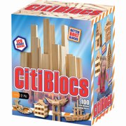 Citiblocs 100PC All-Natural Color Building Set