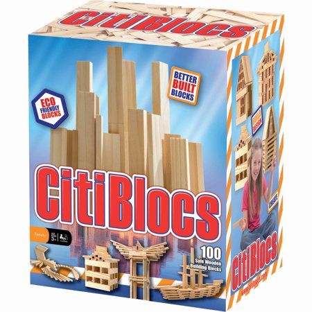 Citiblocs 100PC All-Natural Color Building Set