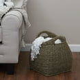thumbnail image 3 of Household Essentials Handled Basket, Seagrass, 3 of 9