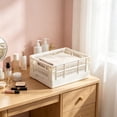 thumbnail image 6 of Fmbmuo Desktop Folding Storage Box , Multifunctional Box Cosmetics , Miscellaneous Basket For Home Bathroom Bedroom Office Sundries Cosmetics Toys, 6 of 6