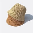 thumbnail image 4 of Bucket Hats For Woman Wide Brim Floppy Summer Hats For Women Beach Straw Hats Dome Weave Bucket Hat Femme Shade Hat Women Caps, 4 of 4