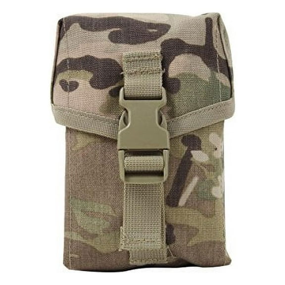 40126 MultiCam MOLLE 100 Round Saw Pouch