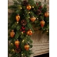 thumbnail image 5 of Serene Spaces Living Set of 12 Mini Copper Mercury Glass Ornaments for Holiday Décor, Christmas, 5 of 6