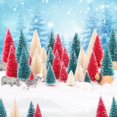 thumbnail image 2 of Decoración de árbol de Navidad LOYUDEQIU Mini, 24 unidades con base, 2 of 8