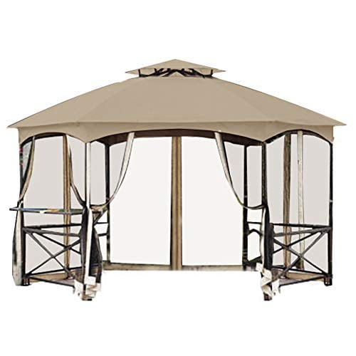 Garden Winds Crossman Hexagon Gazebo Replacement Canopy