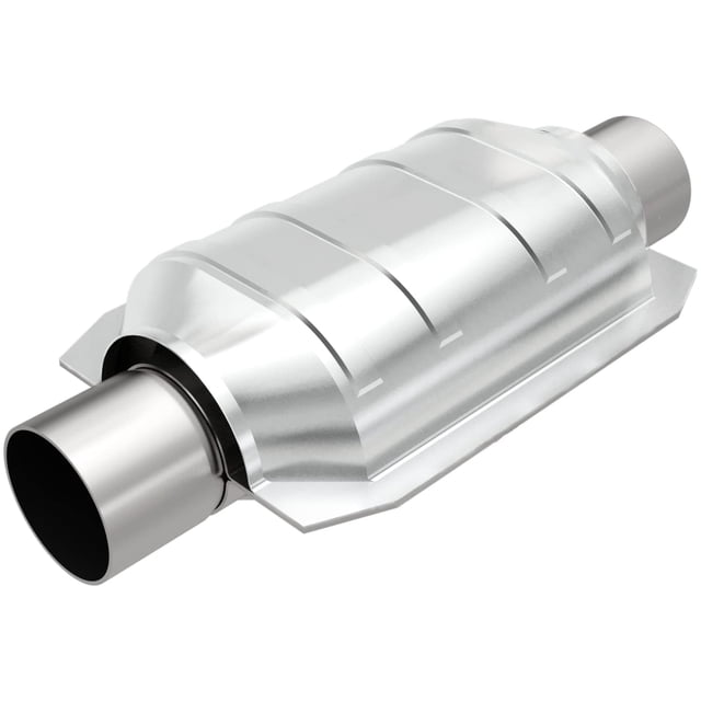 MagnaFlow Catalytic Converter 357204: 2"/2" Inlet/Outlet, California Grade, Universal Fit (CARB Compliant)