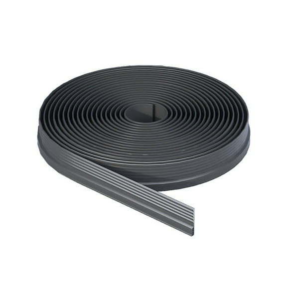 Sliding Window Seal Strip Aluminum Alloy Door Gap Windproof Seal Strip Black Gray Smile Home