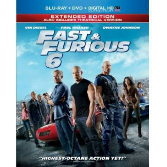 Fast & Furious 6 (Blu-ray) (VUDU Instawatch Included)