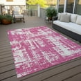 thumbnail image 6 of Addison Rugs Chantille Indoor/Outdoor Transitional Modern Blush Washable Rectangle Rug, 8' x 10', 6 of 6