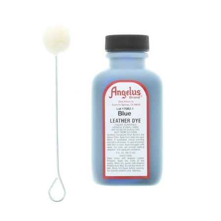 UPC: 0086366500408 | Angelus® Leather Dye  3 oz. Blue