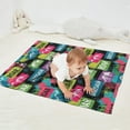 thumbnail image 2 of Colorful Dinosaurs Skeletons Text Pattern Blanket,Comfortable Soft Lamb Wool Throw Blanket,All Season,Warm Lightweight Blankets for Sofa Bed Couch Living Room Chair,30"x40", 2 of 4