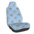 thumbnail image 1 of Fotbe Corgi Dog Funda para Asiento de Auto con Estampado – Impermeable y Antisudor – Ajuste Universal, Lavable a Máquina, Antideslizante (1 Pieza), 1 of 5