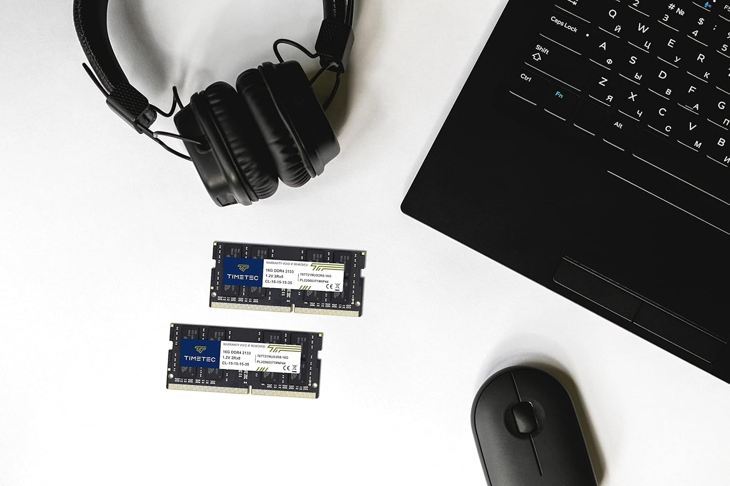 Timetec 32GB KIT (2x16GB) DDR4 2133MHz (PC4-2133P) PC4-17000 SODIMM Laptop RAM – 260-Pin 1.2V CL15 Non-ECC Unbuffered Memory Module for Laptop, Notebook, Mini PC, All-in-One