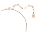 thumbnail image 3 of Collar con colgante original de Swarovski en forma de perla en tono oro rosa, 3 of 5