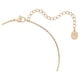 thumbnail image 3 of Collar con colgante original de Swarovski en forma de perla en tono oro rosa, 3 of 5