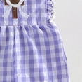 thumbnail image 6 of Toddler Baby Girl Outfit Overalls Colorful Romper Cute 6 12 18 Months 1T 2T 3T 4T 5T Bell Bottoms Suspender Jumpsuit Pants One-Piece Outift Gibobby,18-24 Months,Purple, 6 of 7