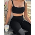 thumbnail image 6 of CRZ YOGA Hugcurve Adjustable Square Workout Sports Bra For Women Size XS-2XL, 6 of 8